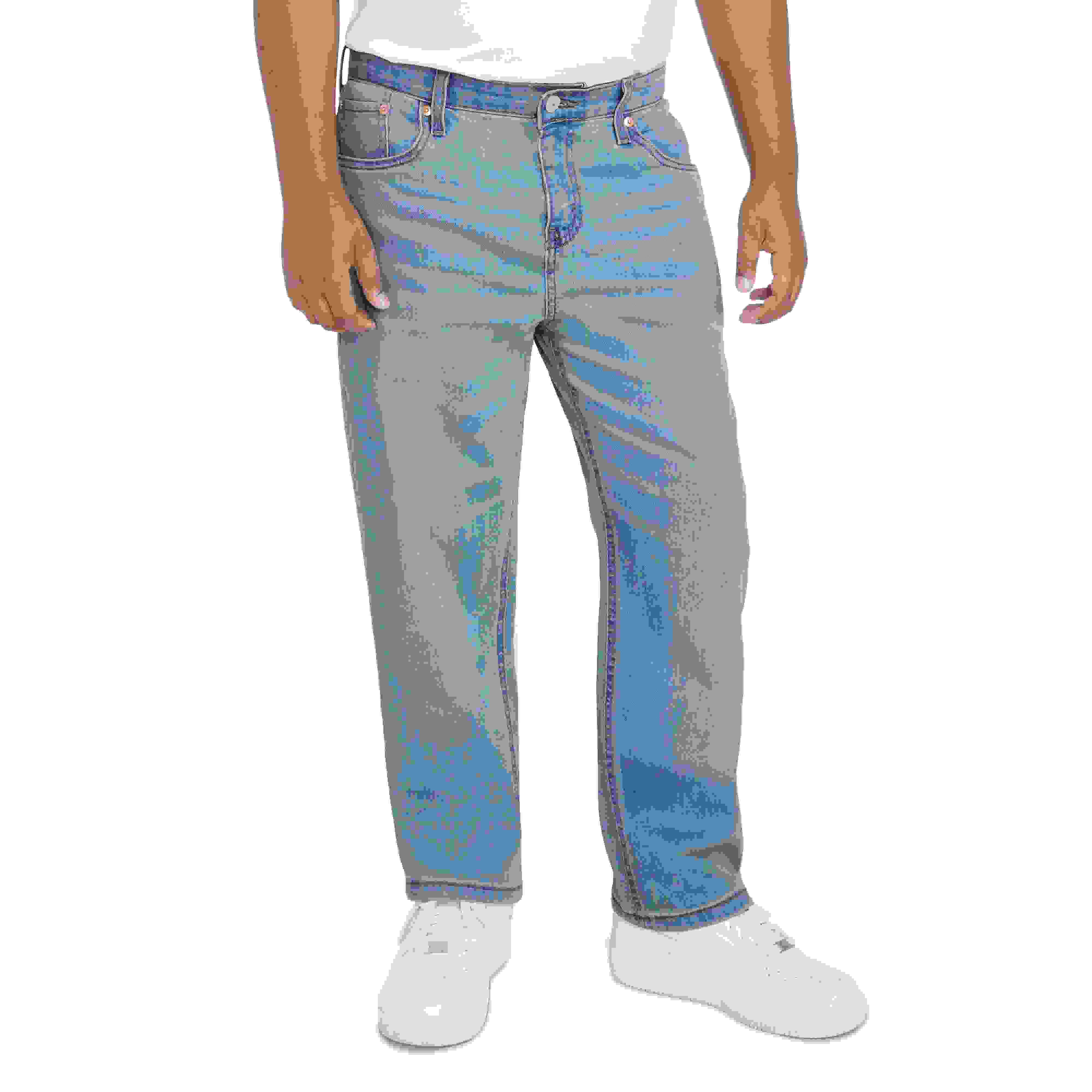 Levi's 514 Straight Fit Big Boys' Light Blue Wash Denim Jeans